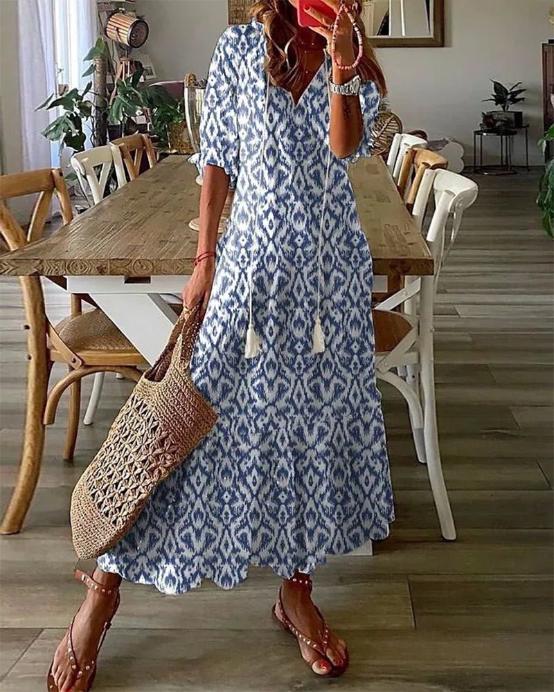 Bequemes Boho-Midikleid für lässige Looks – Produktansicht 1