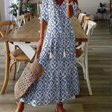 Bequemes Boho-Midikleid für lässige Looks – Produktansicht 1