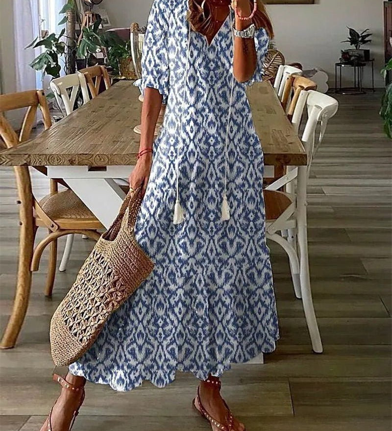 Bequemes Boho-Midikleid für lässige Looks – Produktansicht 1
