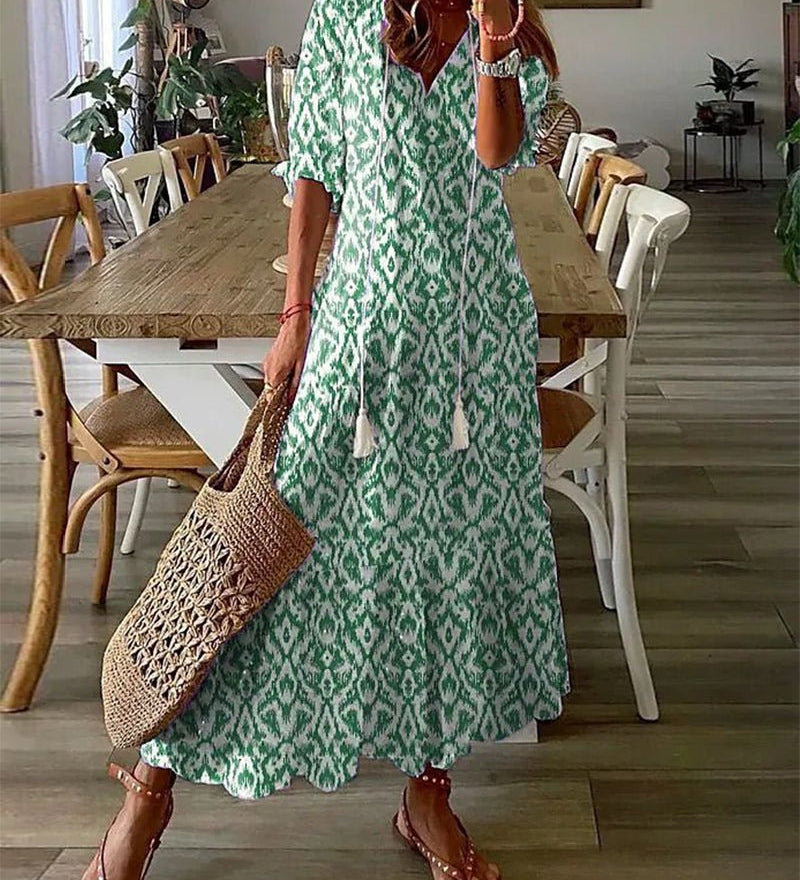 Bequemes Boho-Midikleid für lässige Looks – Produktansicht 2