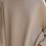 Eleganter Oversize-Poncho aus weichem Strick – Produktansicht 3