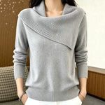 Lässiger Pullover mit Reverskragen – Produktansicht 3