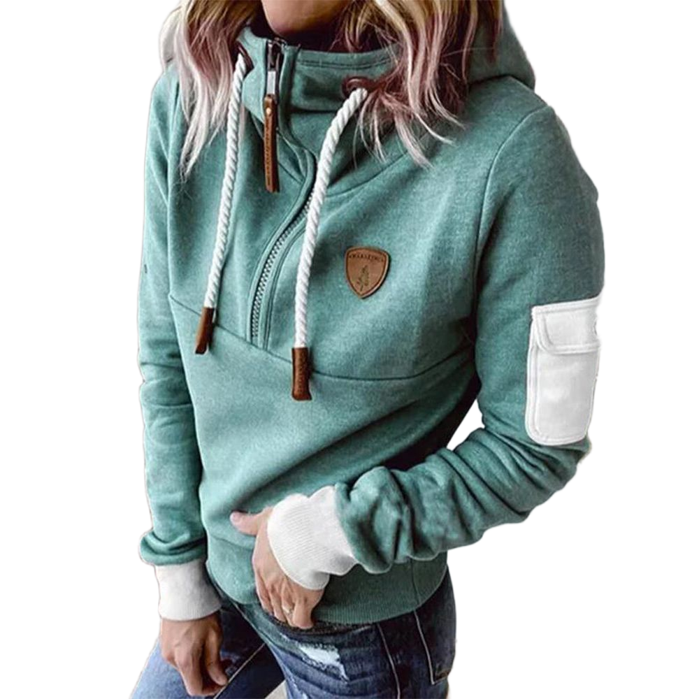 Weicher Hoodie aus dickem Strick – Produktansicht 1