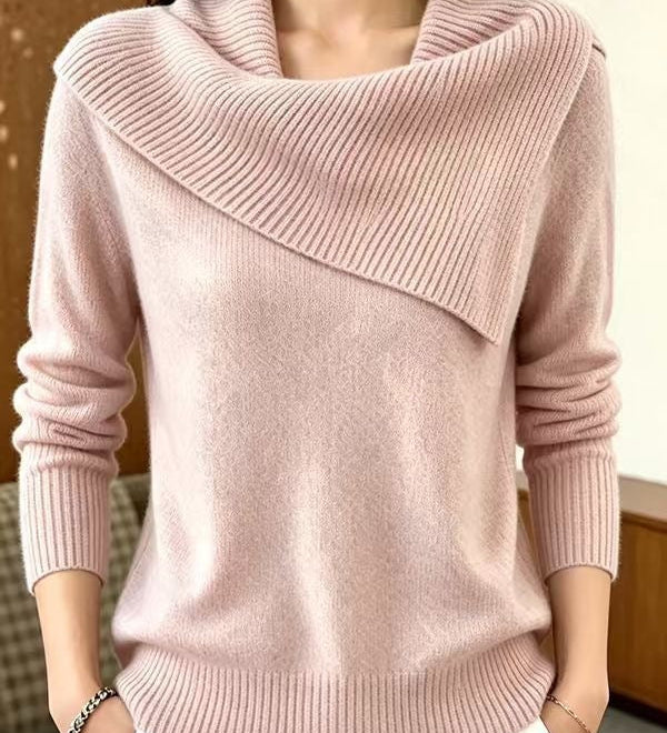 Lässiger Pullover mit Reverskragen – Produktansicht 8