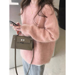Luxuriöser Oversize-Pullover aus Mohairmischung – Produktansicht 17