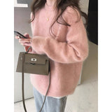Luxuriöser Oversize-Pullover aus Mohairmischung – Produktansicht 17