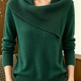 Lässiger Pullover mit Reverskragen – Produktansicht 10
