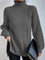 Rollkragenpullover mit Raglanärmeln und Saumschlitz – Produktansicht 4