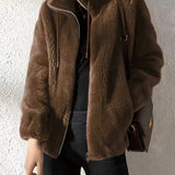 Weiche Damen-Fleecejacke – Produktansicht 7