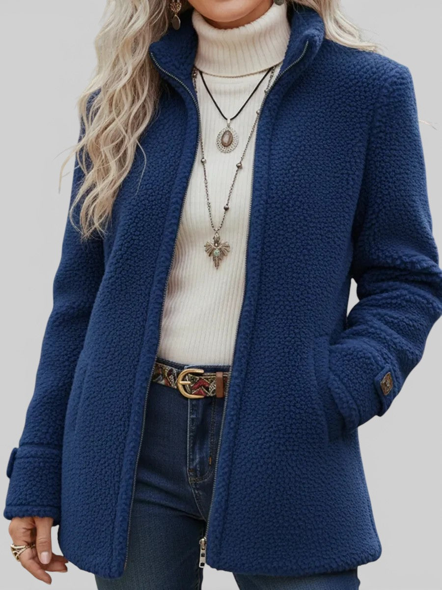 Elegante Teddyjacke – Produktansicht 2