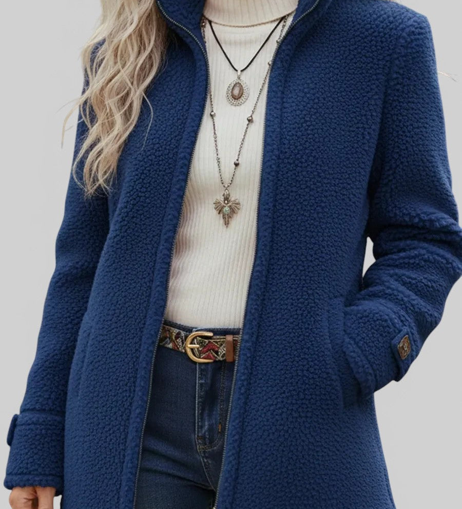 Elegante Teddyjacke – Produktansicht 2
