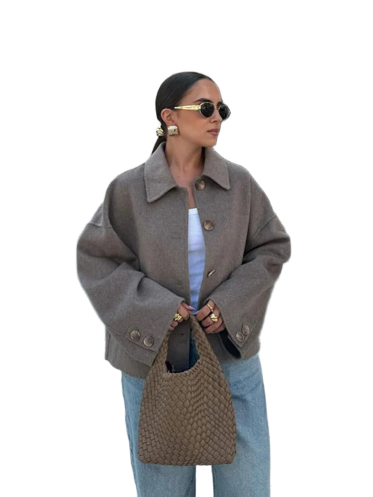 Übergroße Jacke für Damen – Produktansicht 1