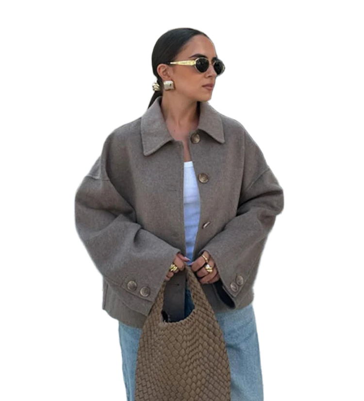 Übergroße Jacke für Damen – Produktansicht 1