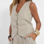 Elegantes Set aus Weste und Hose – Produktansicht 12