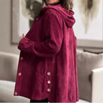 Cordjacke mit Kapuze – Produktansicht 2