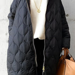 Winter-Steppjacke mit Kapuze – Produktansicht 2