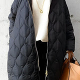 Winter-Steppjacke mit Kapuze – Produktansicht 2