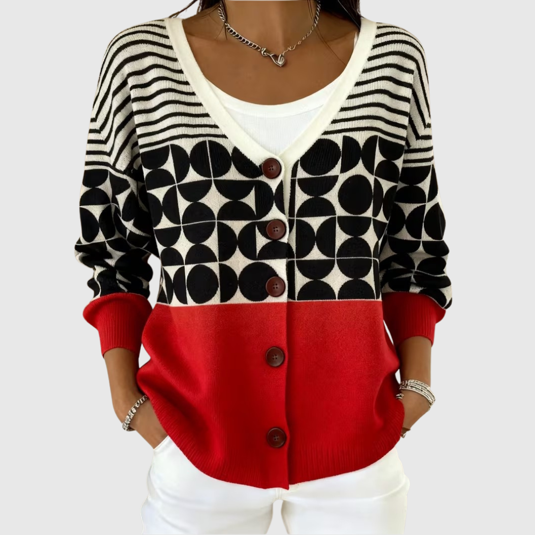 Strickcardigan mit feiner Knopfleiste – Produktansicht 1