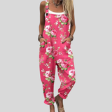 Bequeme Latzhose mit Rosen – Produktansicht 1