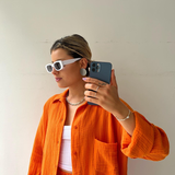 Bequemes Set aus Oberteil und Shorts – Produktansicht 4