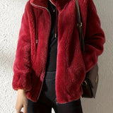 Weiche Damen-Fleecejacke – Produktansicht 10