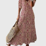 Bequemes Vintage-Boho-Maxikleid für den Sommer – Produktansicht 4