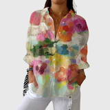 Farbenfrohe Druckbluse – Produktansicht 1