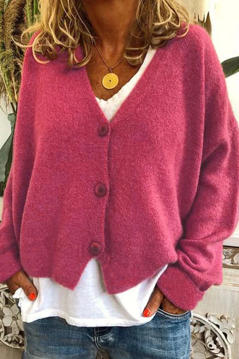 Lässiger Cardigan aus warmem Strick für jeden Tag – Produktansicht 14