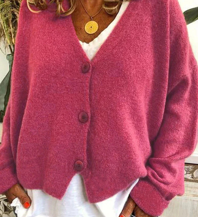 Lässiger Cardigan aus warmem Strick für jeden Tag – Produktansicht 14
