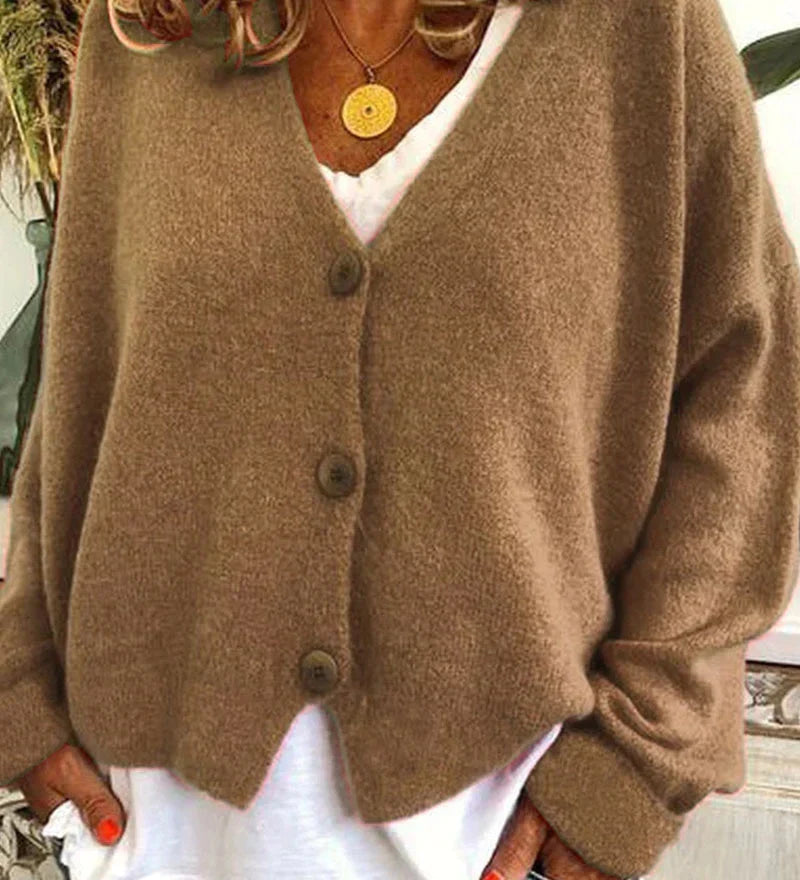 Lässiger Cardigan aus warmem Strick für jeden Tag – Produktansicht 2