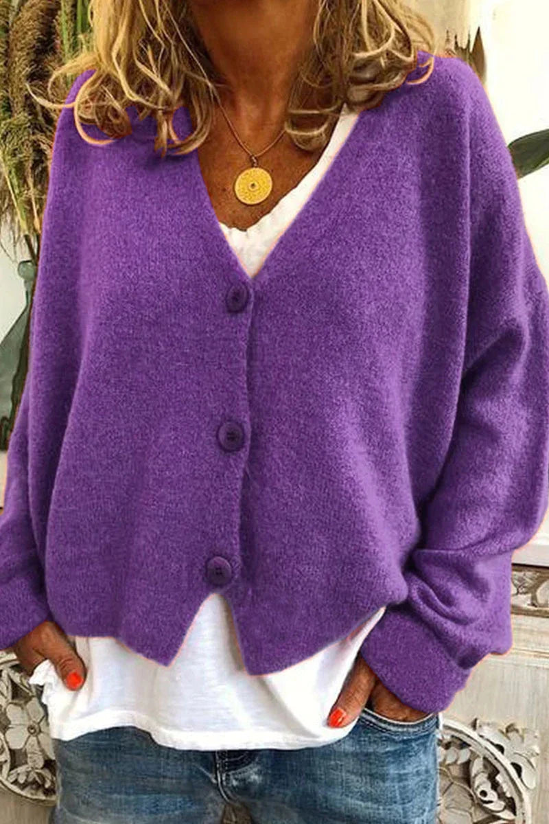 Lässiger Cardigan aus warmem Strick für jeden Tag – Produktansicht 4