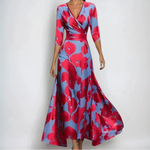 Elegantes Kleid mit floralem Muster – Produktansicht 3