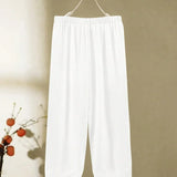 Set aus V-Neck-Top und passender Hose – Produktansicht 4