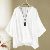 Set aus V-Neck-Top und passender Hose – Produktansicht 6