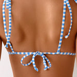 Bequemer Bikini mit Zitronenprint – Produktansicht 8