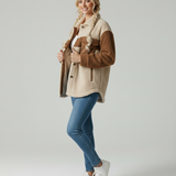 zeitgenössische Sherpa-Jacke – Produktansicht 1