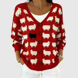 Cardigan mit Knöpfen aus weichem Material – Produktansicht 1