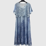 Elegantes Midikleid mit floralem Muster – Produktansicht 6