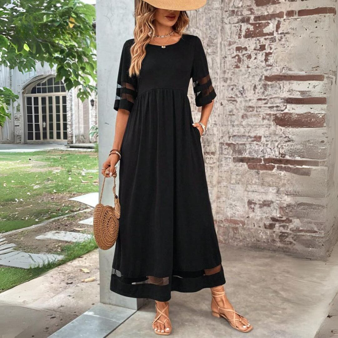 Bequemes Kleid mit lockerem Schnitt – Produktansicht 1