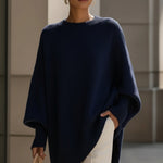 Eleganter Oversize-Poncho aus weichem Strick – Produktansicht 8