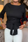 Taillierte Bluse mit verstellbarem Bund – Produktansicht 3