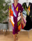 Bequemes Kleid mit abstraktem Muster – Produktansicht 8