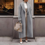 Stilvoller langer Oversize-Mantel – Produktansicht 3