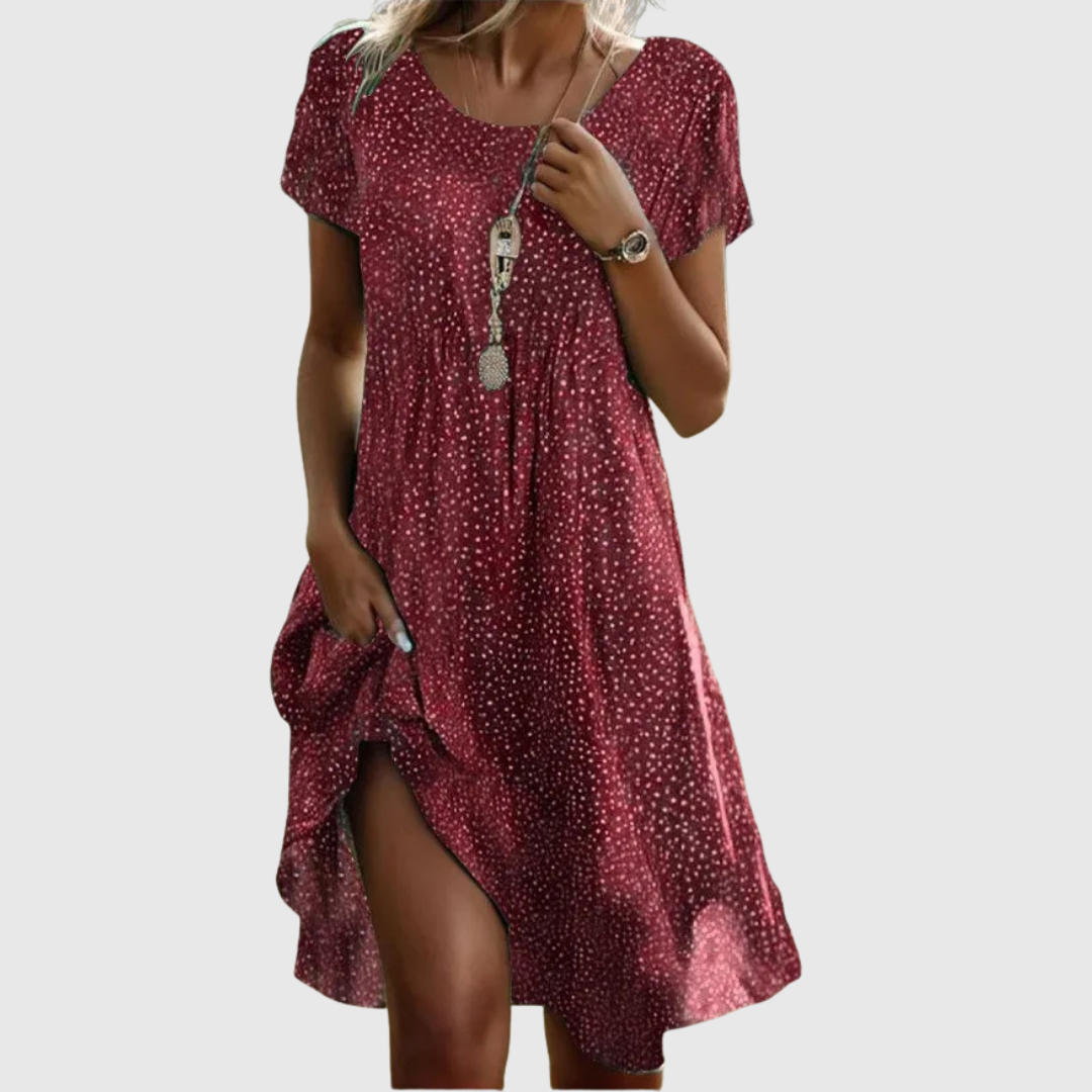 Trendiges Sommerkleid mit bequemer Passform – Produktansicht 4