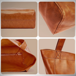 Vintage-Schultertasche aus Leder – Produktansicht 4