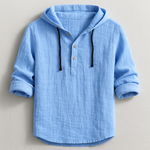 Luxuriöser Kapuzenpullover aus edlem Material – Produktansicht 3