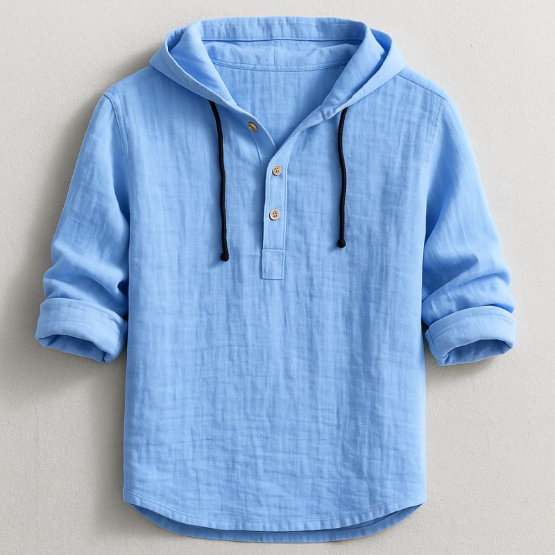 Luxuriöser Kapuzenpullover aus edlem Material – Produktansicht 3