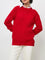 Unifarbener Grobstrick-Pullover in bequemer Passform – Produktansicht 7