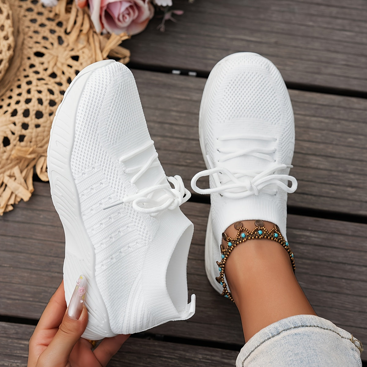 Bequeme Sneakers mit weicher Dämpfung – Produktansicht 4