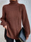 Rollkragenpullover mit Raglanärmeln und Saumschlitz – Produktansicht 10